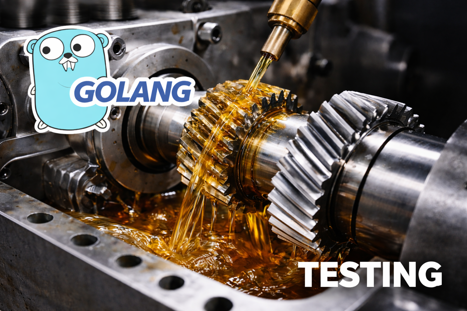 Well lubricated go testing